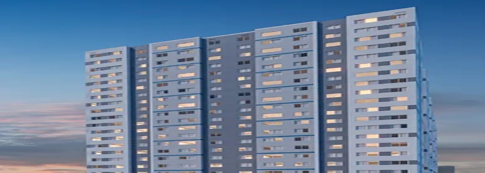 Fachada do empreendimento Conquista Clube Sacomã